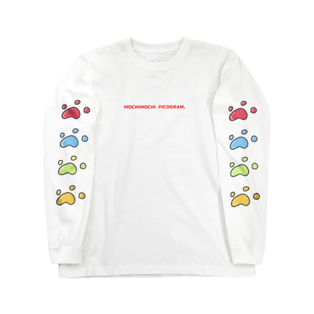 MOCHI MOCHI PICOGRAM.のわんこロンT ロングスリーブTシャツ