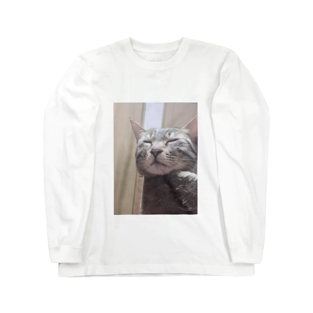 Jのきょんこぽん酢の家の猫可愛いでしょ？ Long Sleeve T-Shirt