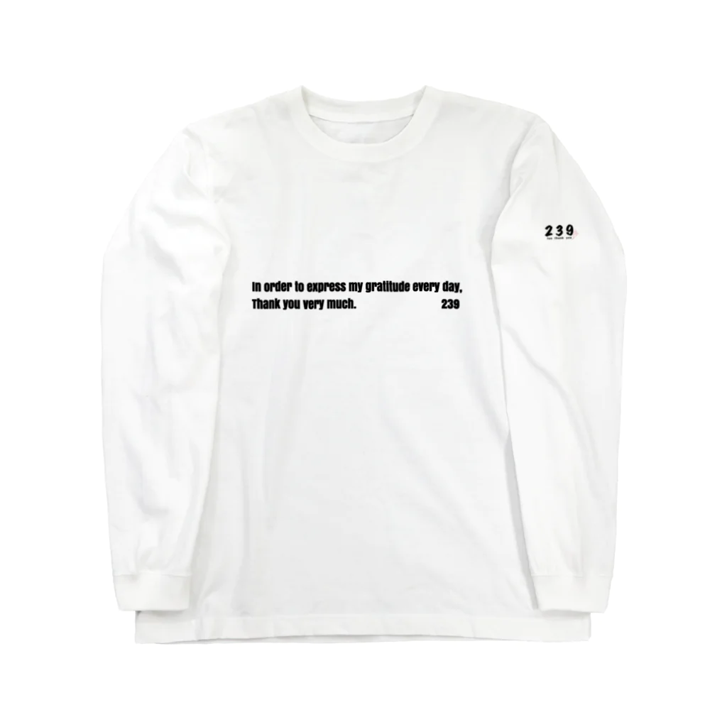 toothankyouの239 ロングTシャツ Long Sleeve T-Shirt