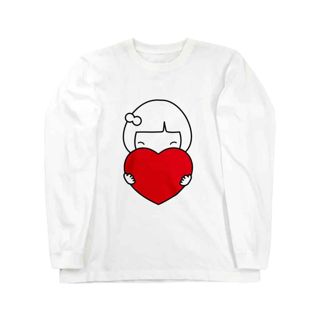 みーちゃんファンクラブのみーちゃんハート Long Sleeve T-Shirt