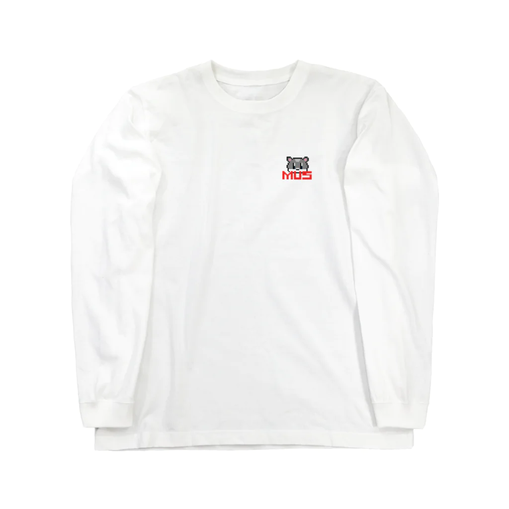 バーバランドの主張するドットマウスちゃん Long Sleeve T-Shirt