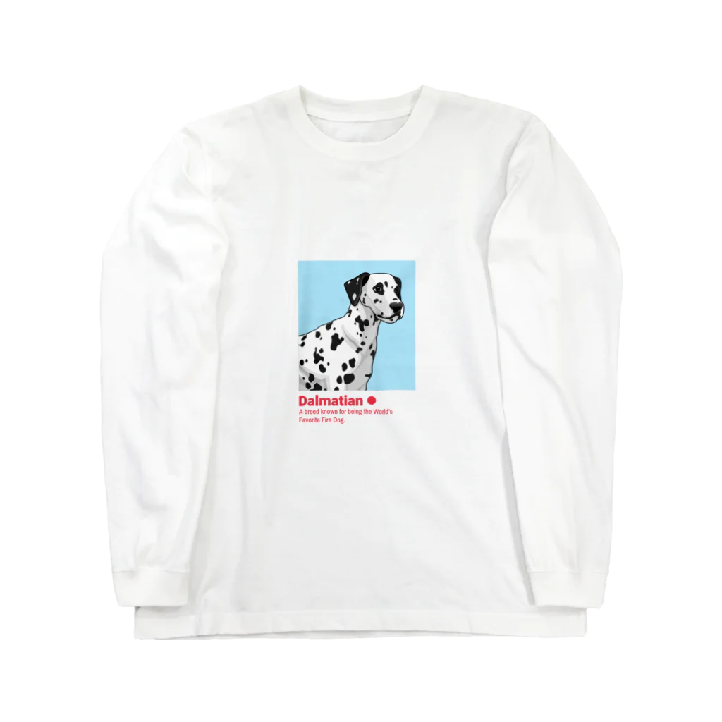 東京奮起させるのダルメシアン Dalmatian ロングスリーブTシャツ