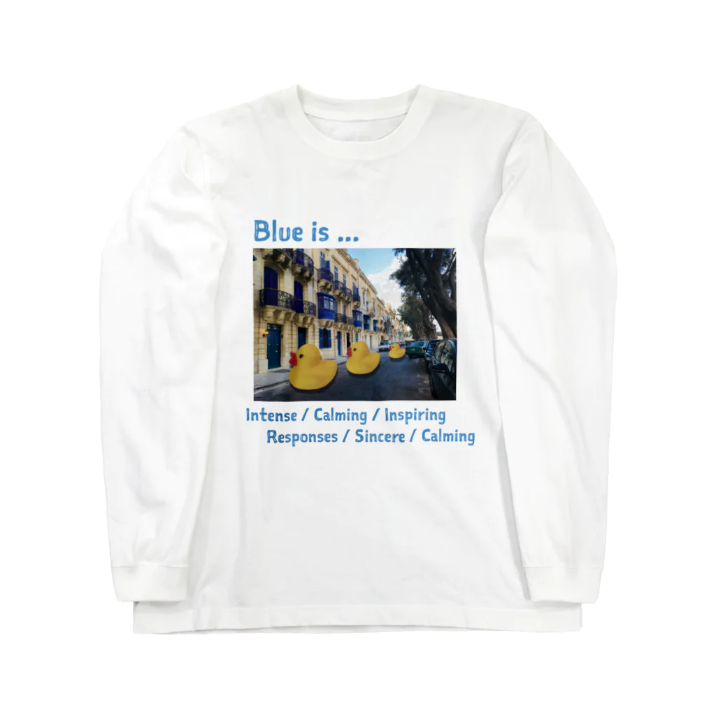 NozomiiiのBlue is... ロングスリーブTシャツ