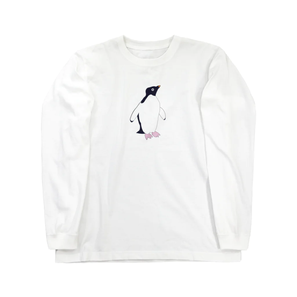 ゆずぽんのあでりーぺんぎん Long Sleeve T-Shirt