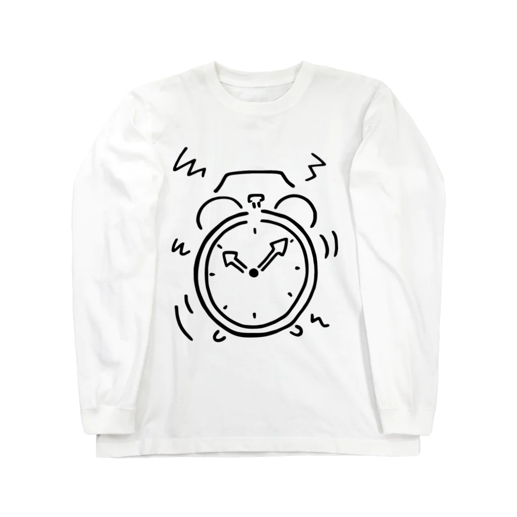 ムエックネの目覚まし時計 Long Sleeve T-Shirt