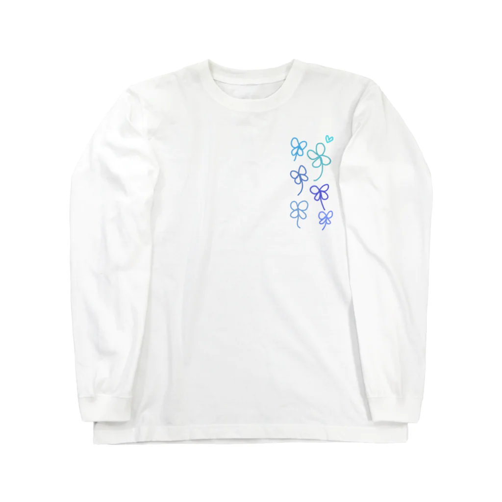 aice07のよつばのクローバー Long Sleeve T-Shirt