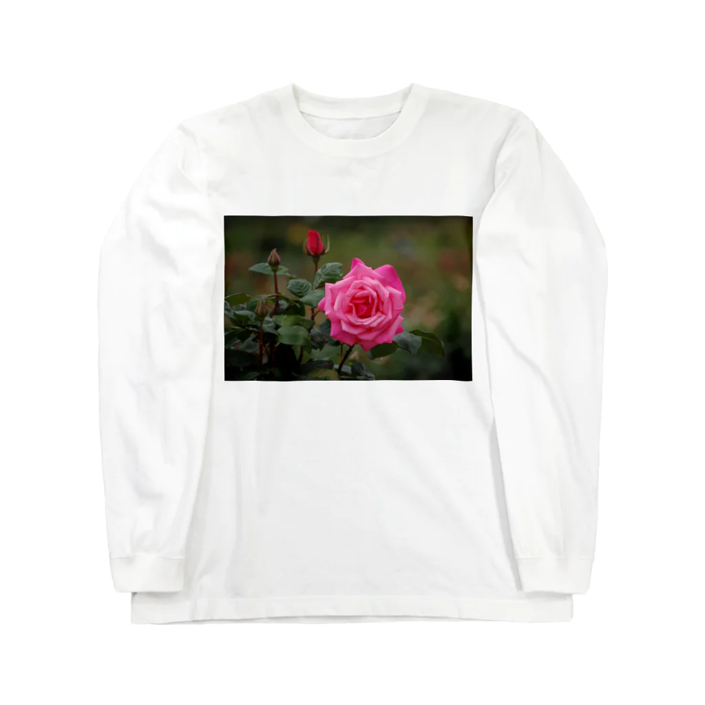 Barika7519の鹿児島の薔薇 Long Sleeve T-Shirt