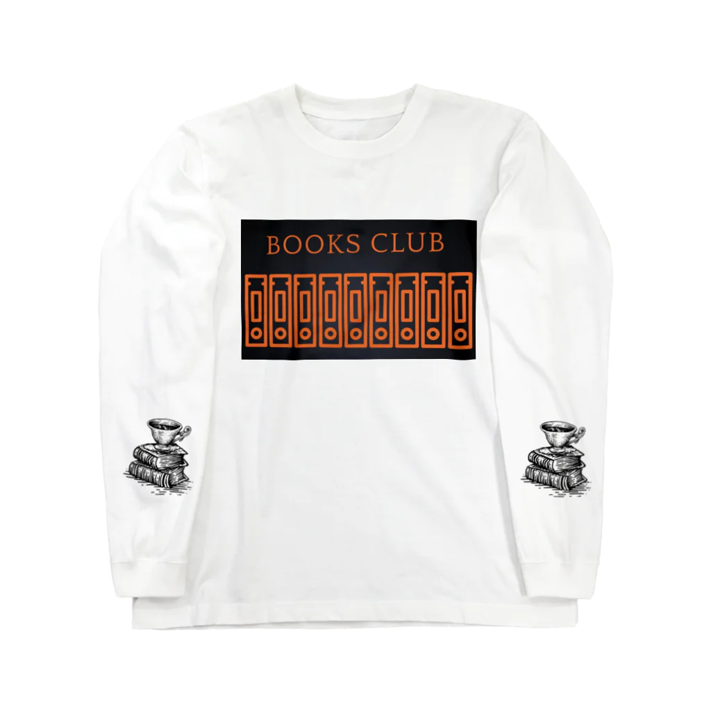 You_suzuriのBooks CLUB Long Sleeve T-Shirt