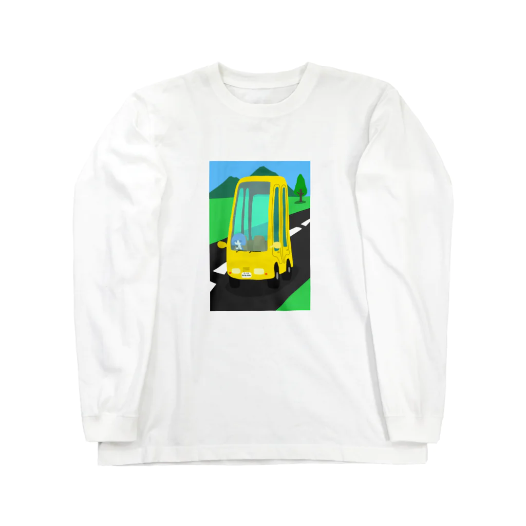 大名の縦に長い車 Long Sleeve T-Shirt