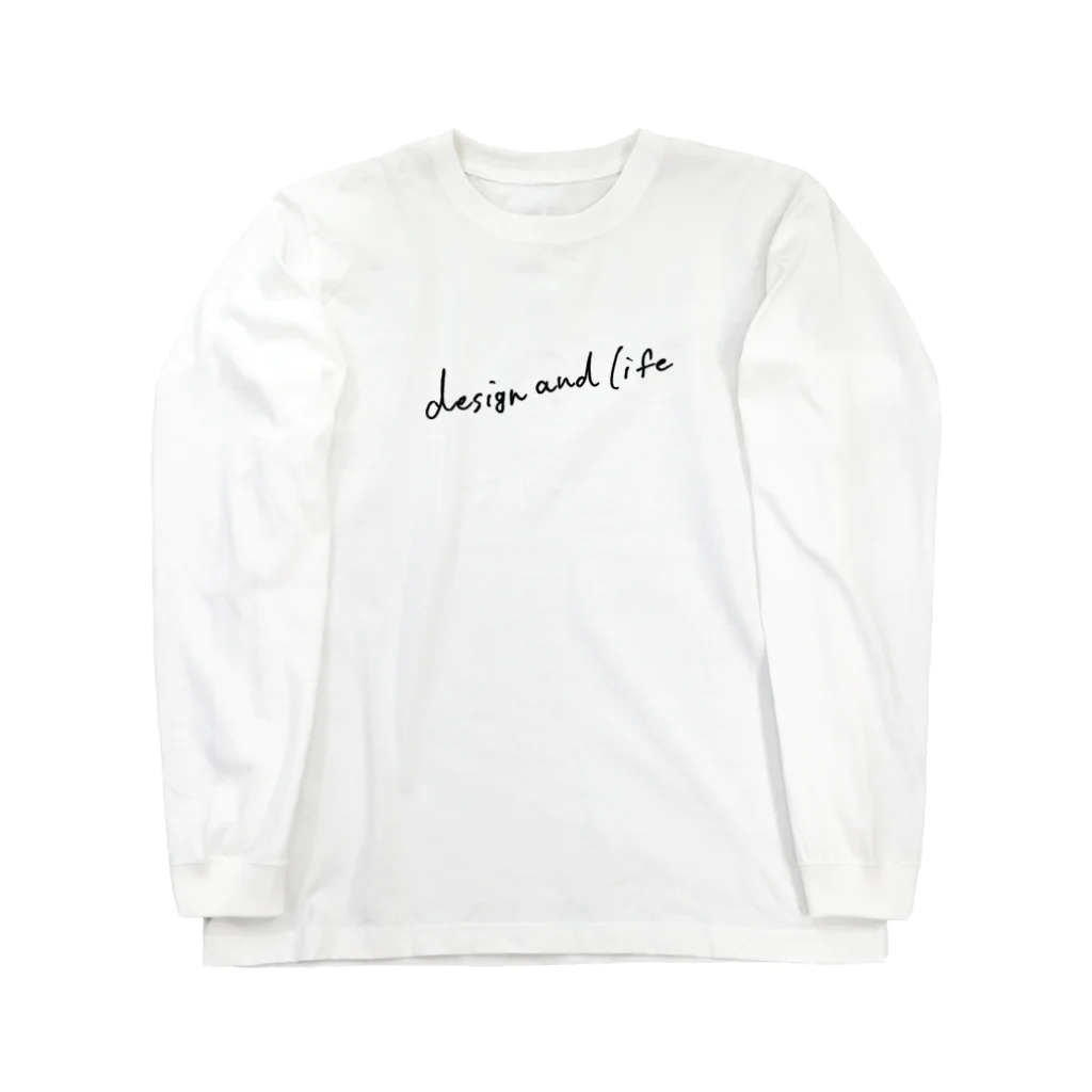 しらいしのdesign and life ロングスリーブTシャツ