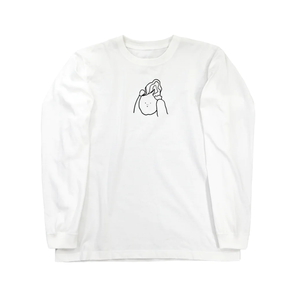 のんのヘアセットくん Long Sleeve T-Shirt