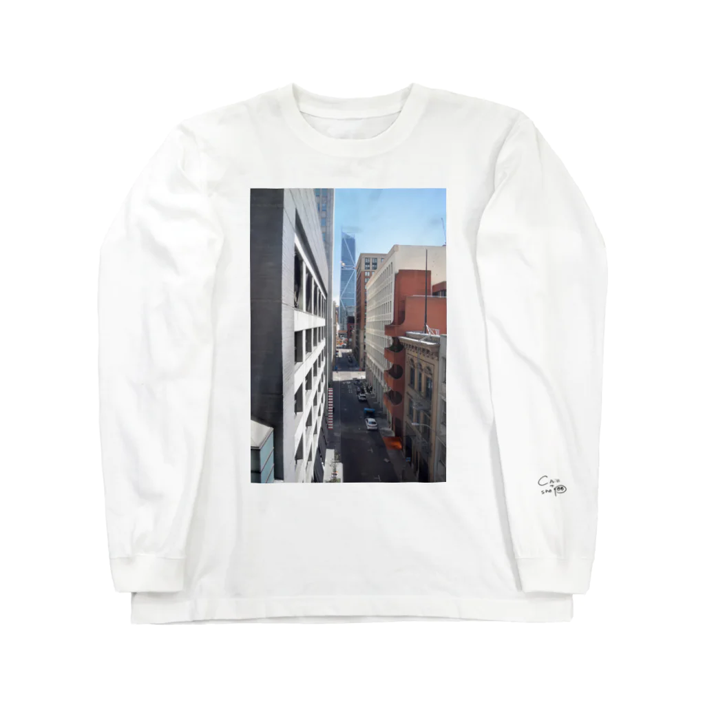 チルTショップのサンフランシスコの路地 Long Sleeve T-Shirt