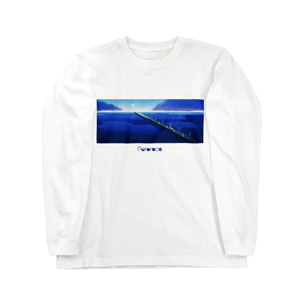 Pororoca　ORDERMADEGOODS　WEBSHOPの【ロングスリーブTシャツ】トラベルワゴン Long Sleeve T-Shirt