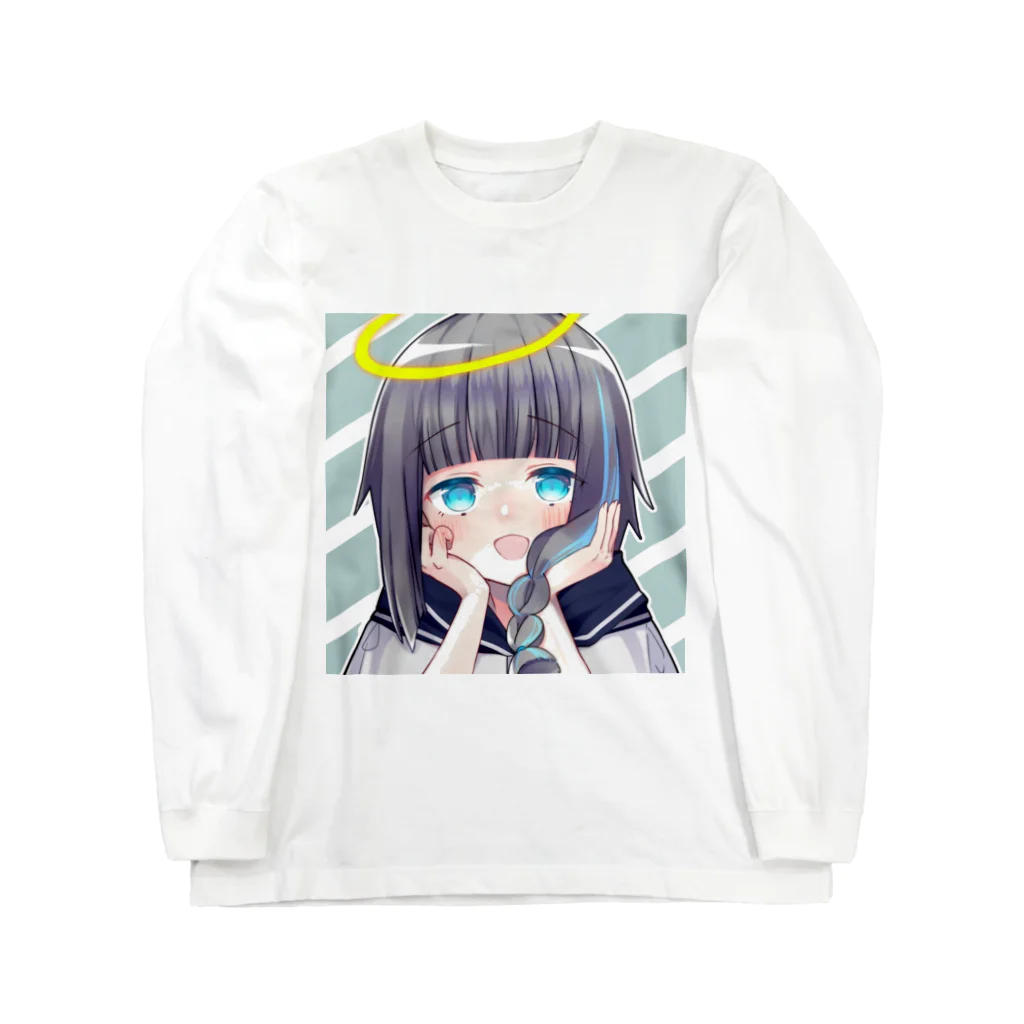 ˙˚ʚ藍蘭ɞ˚˙の天使 ロングスリーブTシャツ