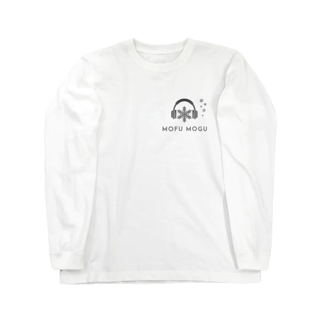MofuMogu Official Goodsの冬ver ロゴ ロングスリーブTシャツ ロングスリーブTシャツ