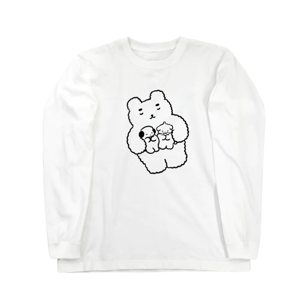 穂の湯のくまくもちゃん Long Sleeve T-Shirt