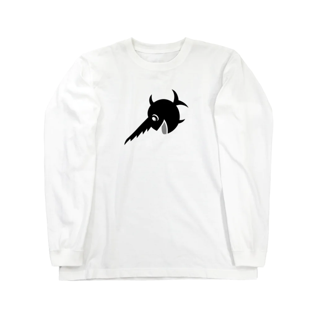 stereovisionの笑うノコギリザメ Long Sleeve T-Shirt