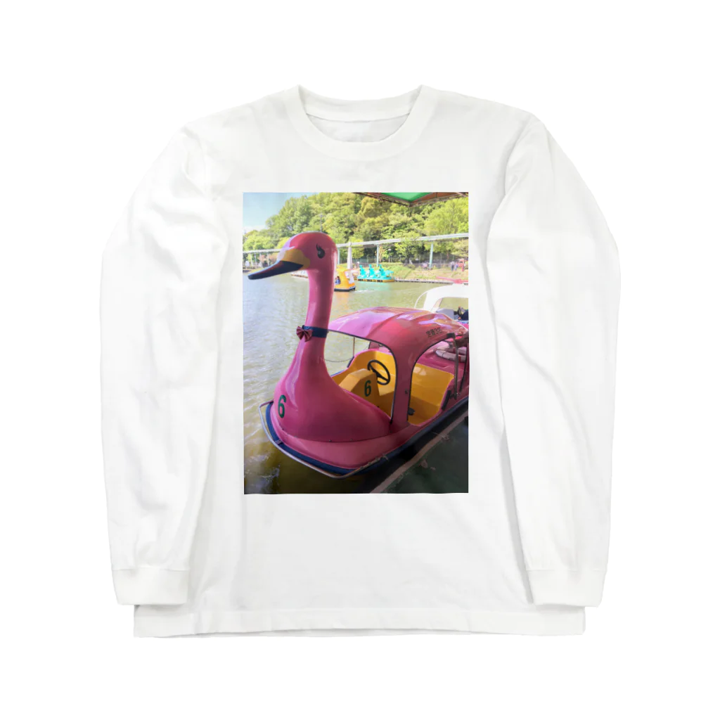 ♥♡Maria Antoinette♡♥のスワンボート Long Sleeve T-Shirt