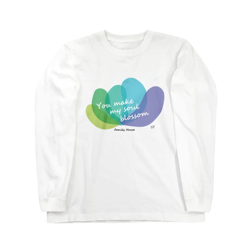 CoCoCotのファミリーハウス＜チャリティ＞若葉 Long Sleeve T-Shirt