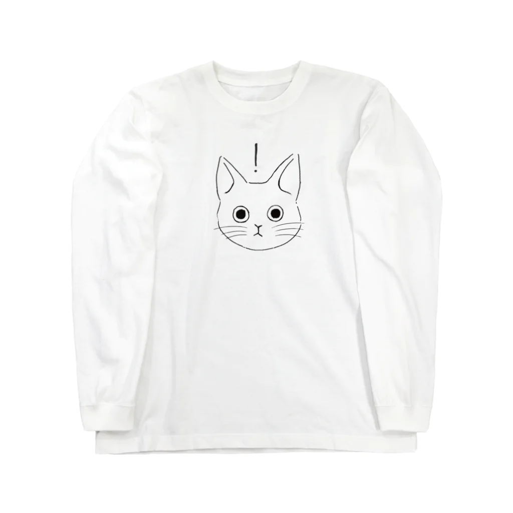 MoFのsurprise ねこ ロングスリーブTシャツ