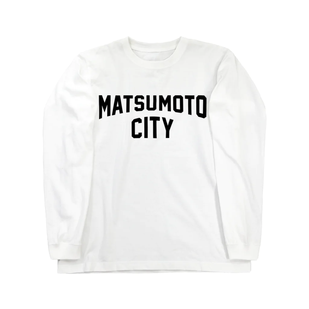 JIMOTO Wear Local Japanの松本市 MATSUMOTO CITY ロングスリーブTシャツ