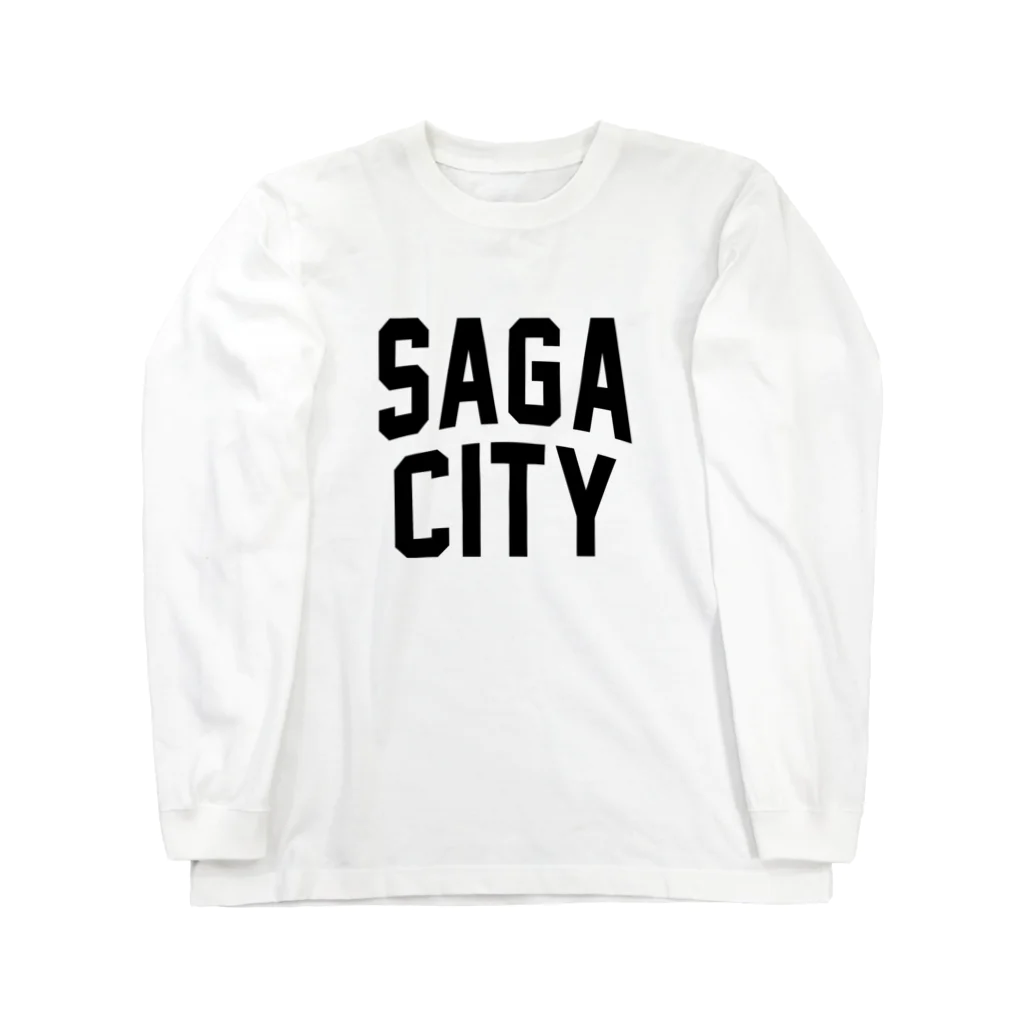 JIMOTOE Wear Local Japanの佐賀市 SAGA CITY ロングスリーブTシャツ