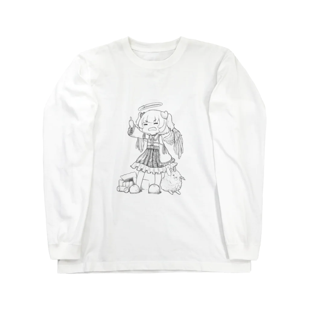 てんてん🔯🐑のやまいちゃん ロングスリーブTシャツ