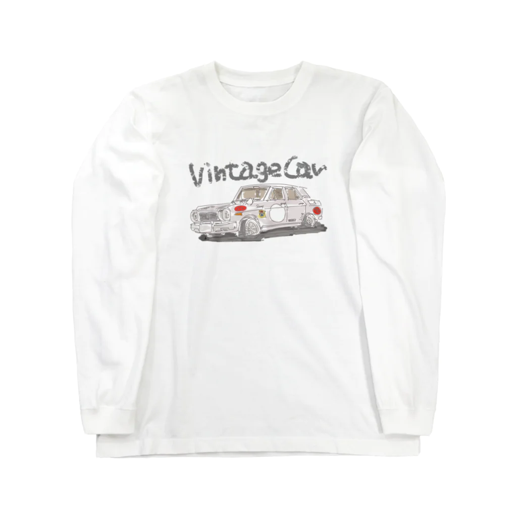 スタジオばんやのビンテージカー Long Sleeve T-Shirt