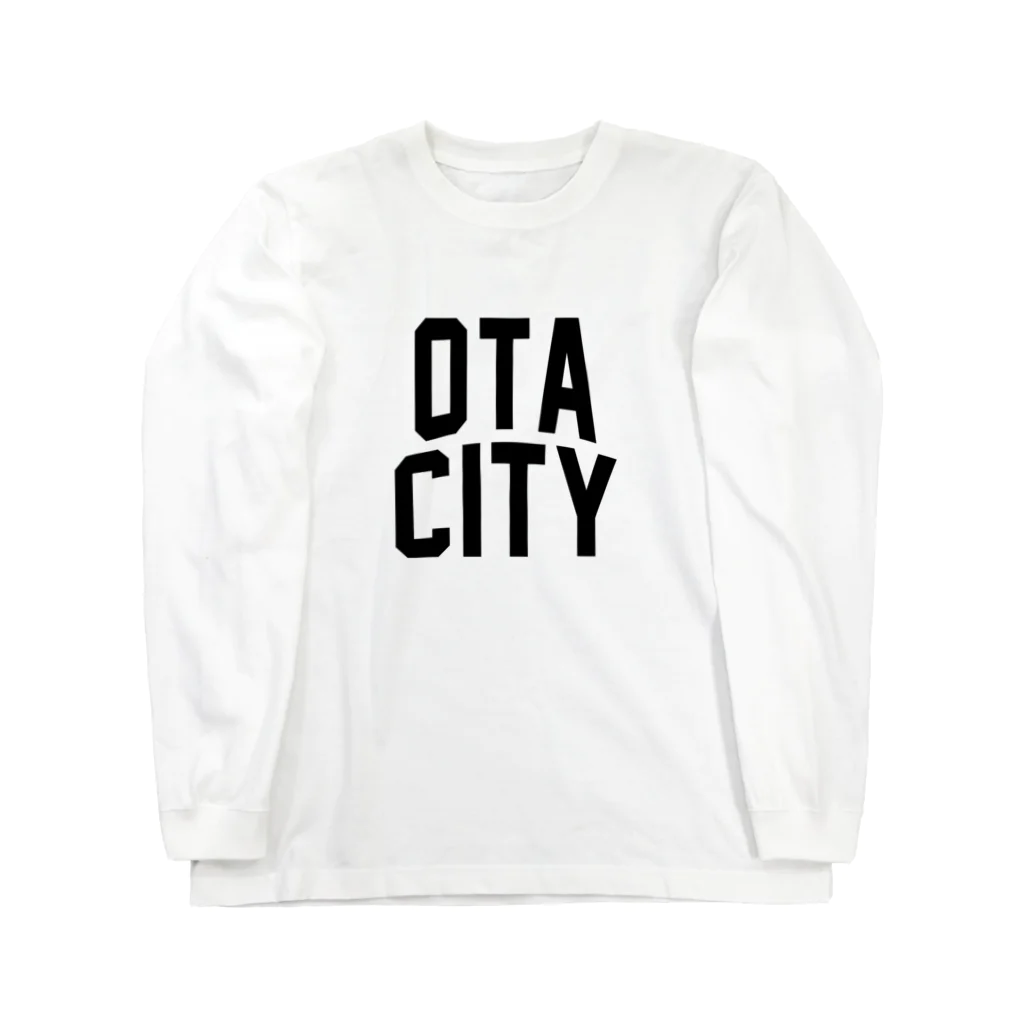 JIMOTOE Wear Local Japanの太田市 OTA CITY Long Sleeve T-Shirt