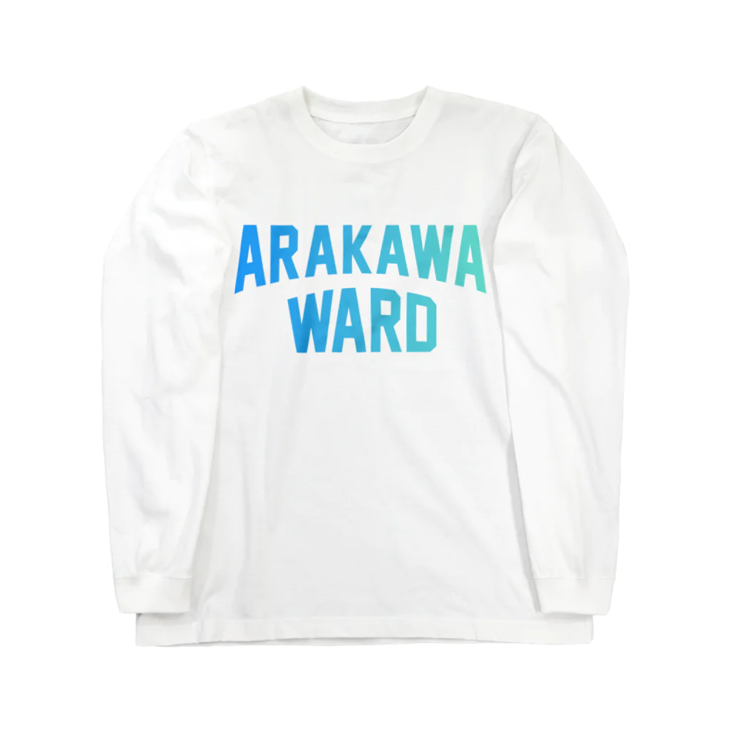 JIMOTO Wear Local Japanの荒川市 ARAKAWA CITY ロングスリーブTシャツ