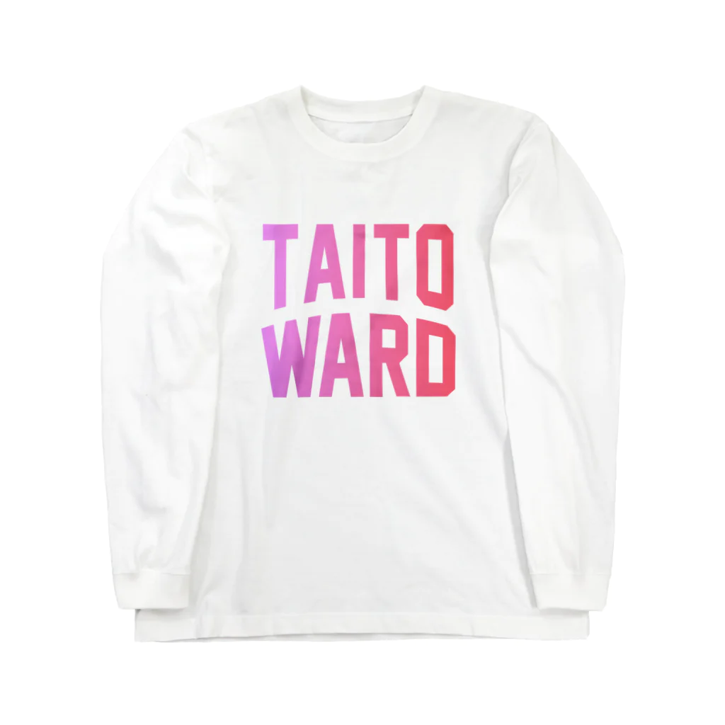 JIMOTO Wear Local Japanの台東区 TAITO WARD ロングスリーブTシャツ