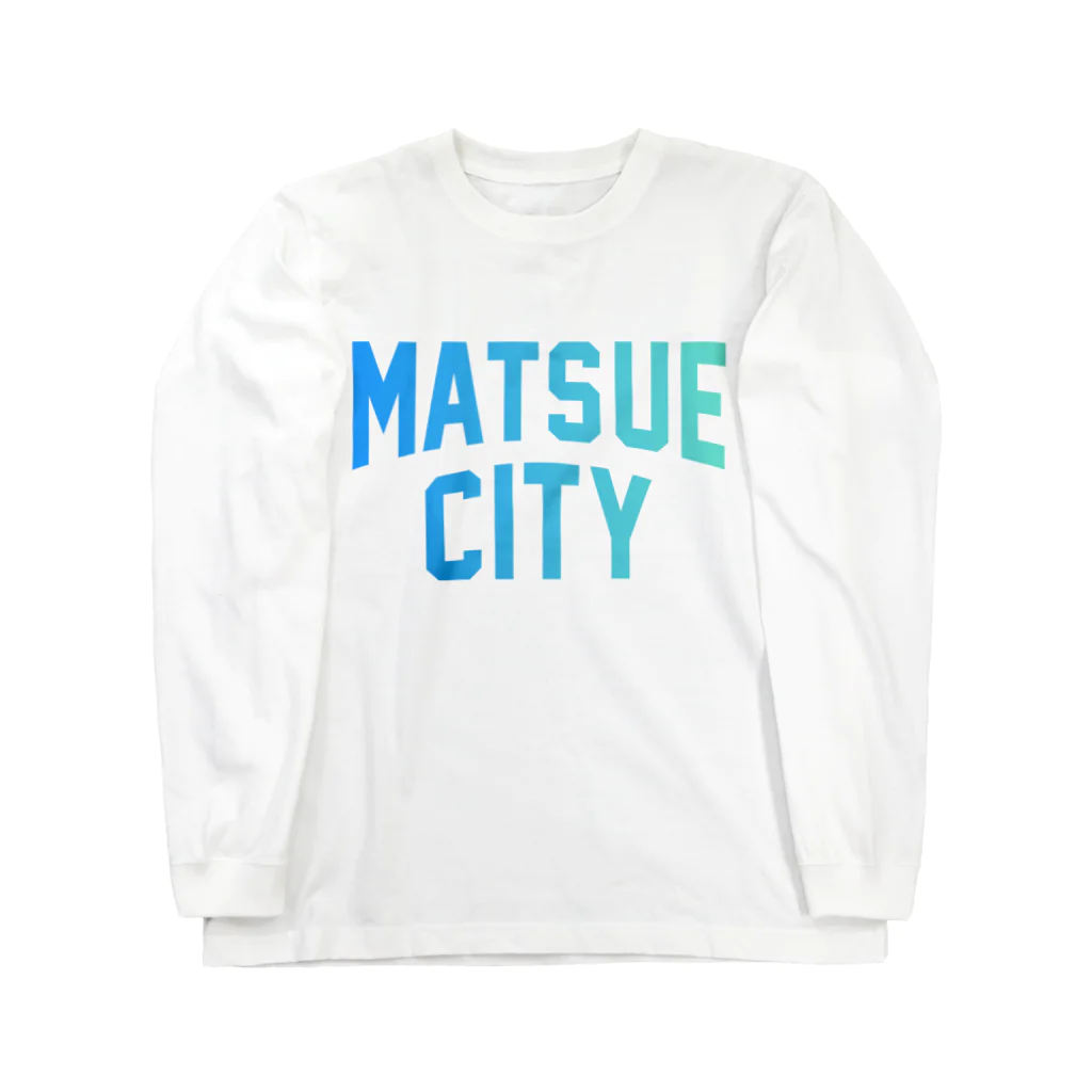 JIMOTOE Wear Local Japanの松江市 MATSUE CITY ロングスリーブTシャツ