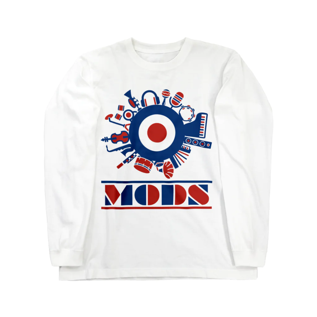 DRIPPEDのPOP ART MODS -TARGET MARK- ロングスリーブTシャツ