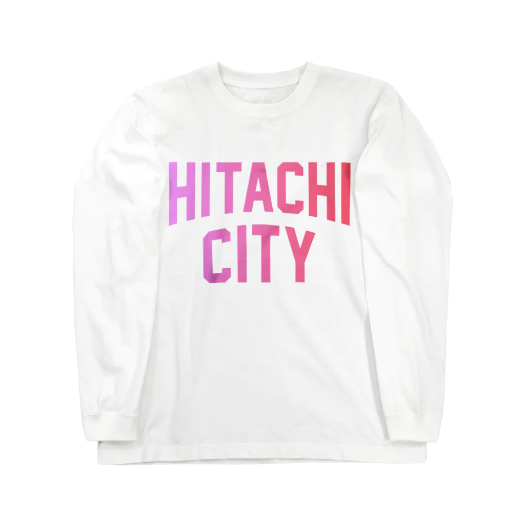 JIMOTOE Wear Local Japanの日立市 HITACHI CITY Long Sleeve T-Shirt