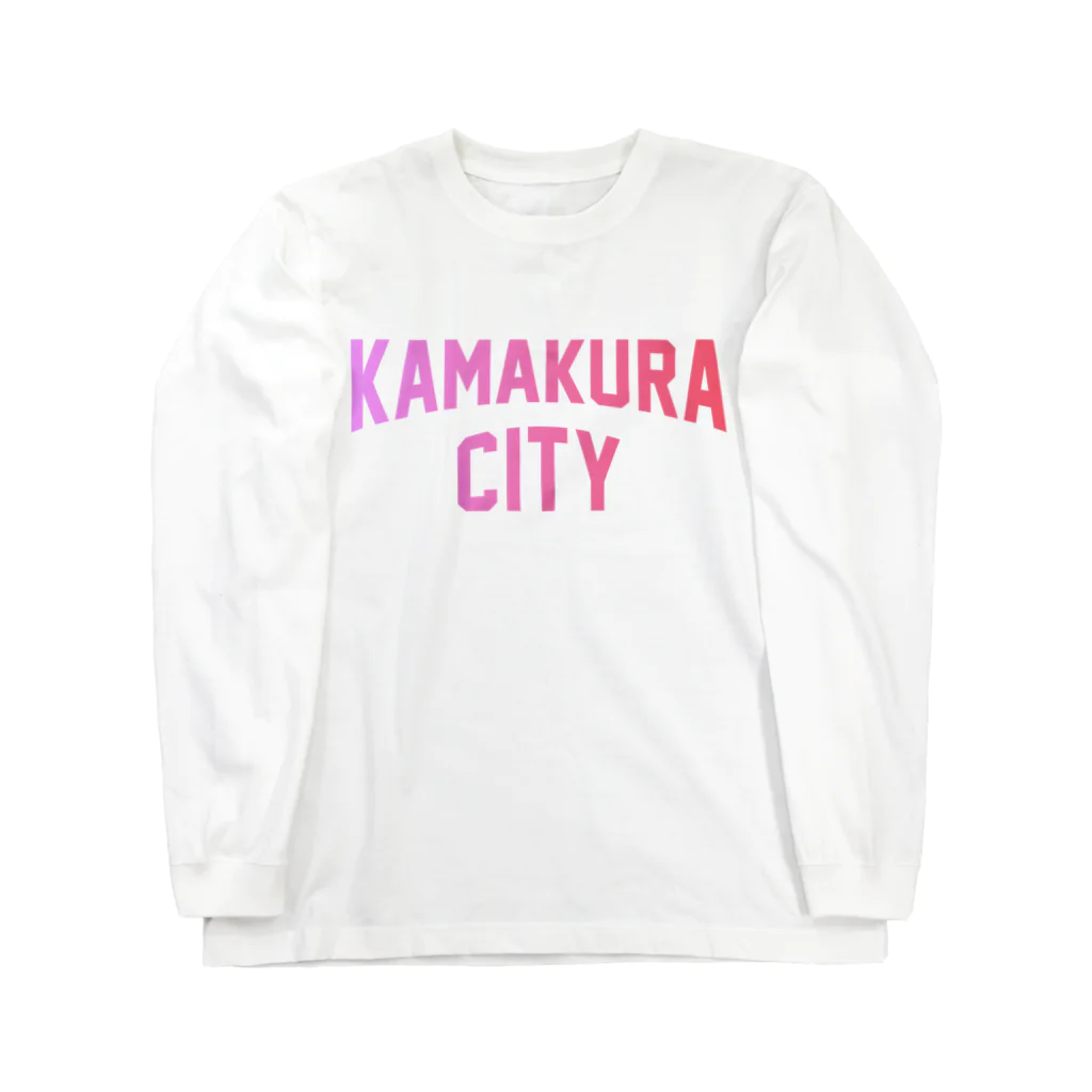 JIMOTO Wear Local Japanの鎌倉市 KAMAKURA CITY ロングスリーブTシャツ