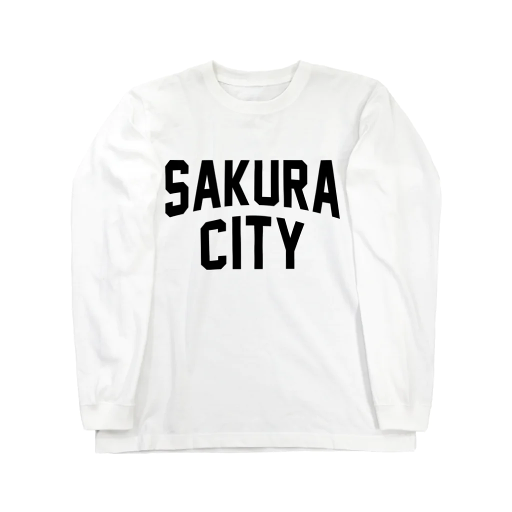 JIMOTO Wear Local Japanの佐倉市 SAKURA CITY Long Sleeve T-Shirt