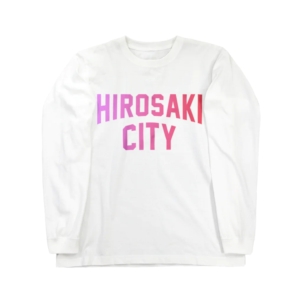 JIMOTO Wear Local Japanの弘前市 HIROSAKI CITY ロングスリーブTシャツ