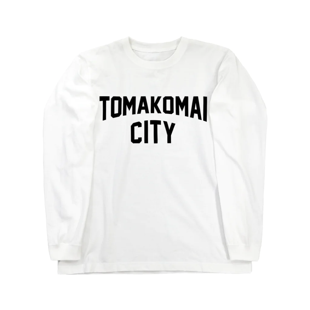 JIMOTO Wear Local Japanの苫小牧市 TOMAKOMAI CITY ロングスリーブTシャツ