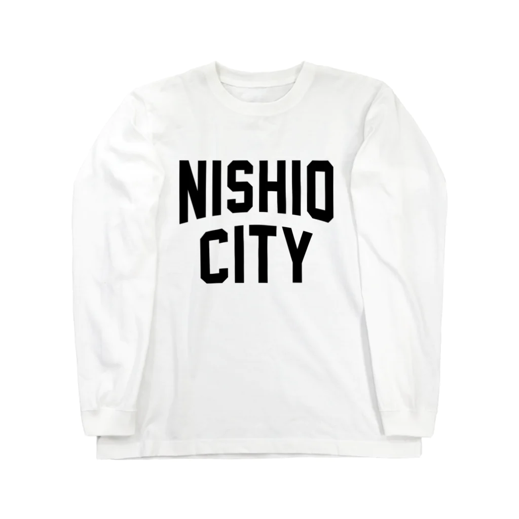 JIMOTO Wear Local Japanの西尾市 NISHIO CITY ロングスリーブTシャツ