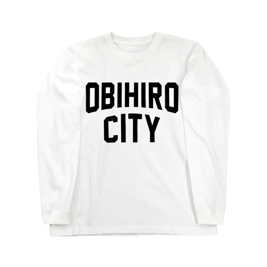 JIMOTO Wear Local Japanの帯広市 OBIHIRO CITY Long Sleeve T-Shirt