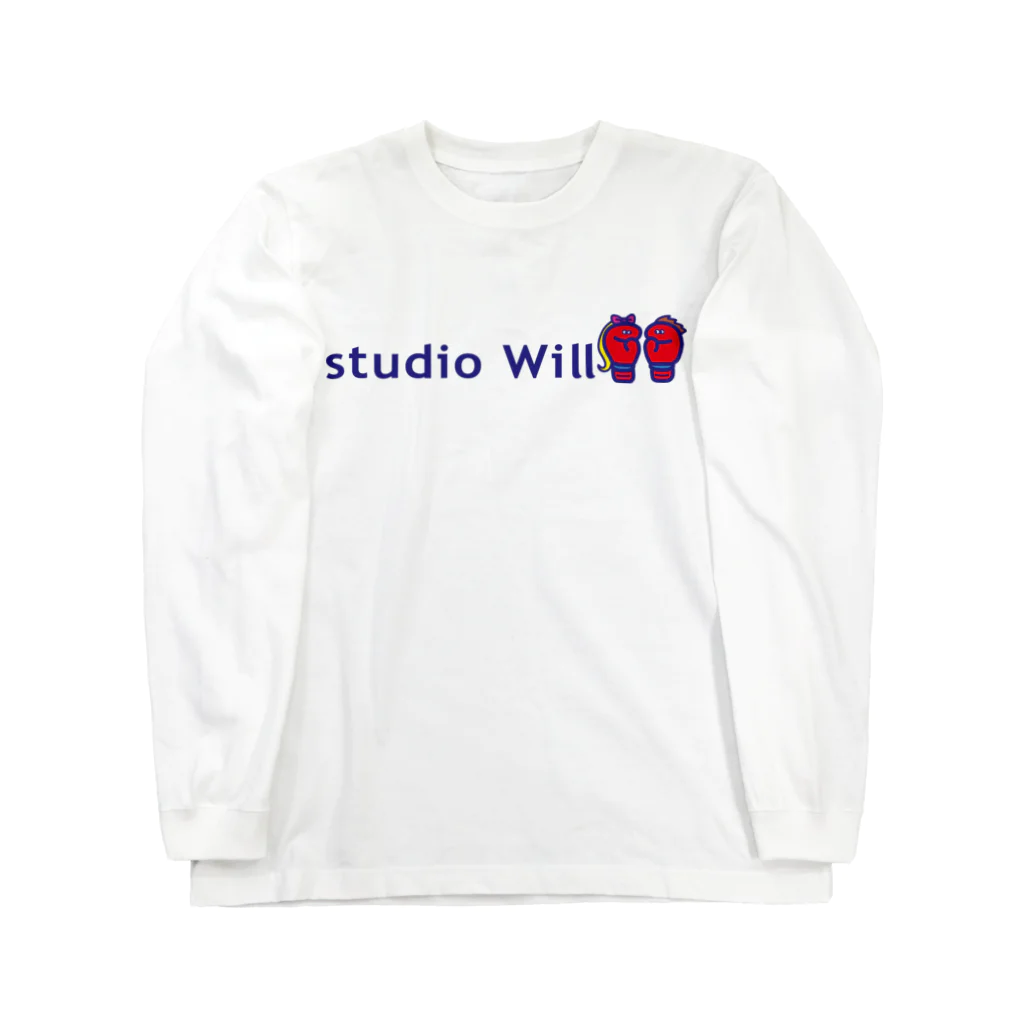 総合格闘技・フィットネス studio Willのstudio Will×INGRID ロングスリーブTシャツ_D2 ロングスリーブTシャツ