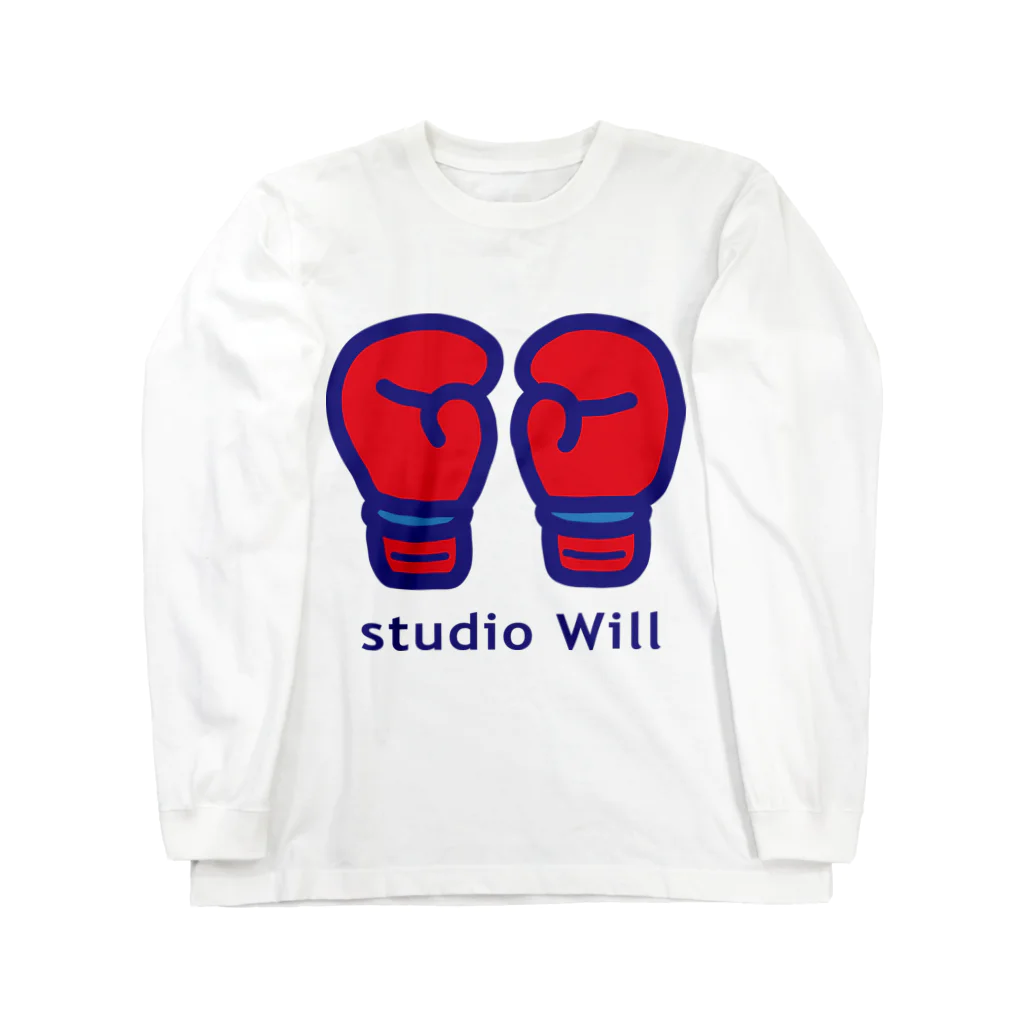 総合格闘技・フィットネス studio Willのstudio Will×INGRID ロングスリーブTシャツ_A1 ロングスリーブTシャツ