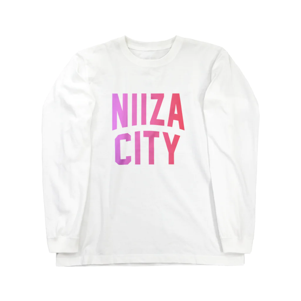 JIMOTO Wear Local Japanの新座市 NIIZA CITY ロングスリーブTシャツ