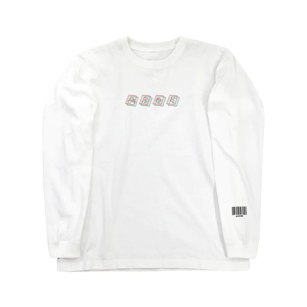 あろえのAROE logo c ロングスリーブTシャツ