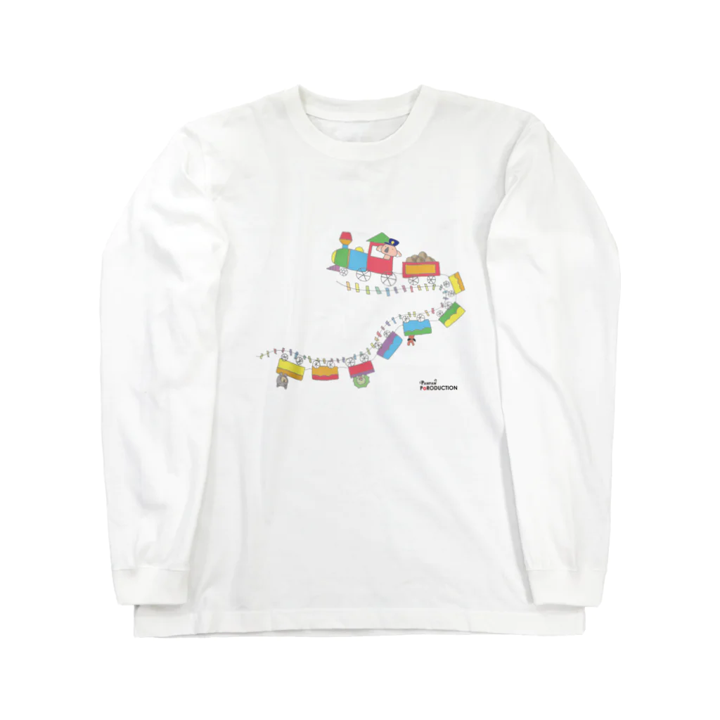 ポーポーオンラインストアのポーポー未来汽車 Long Sleeve T-Shirt