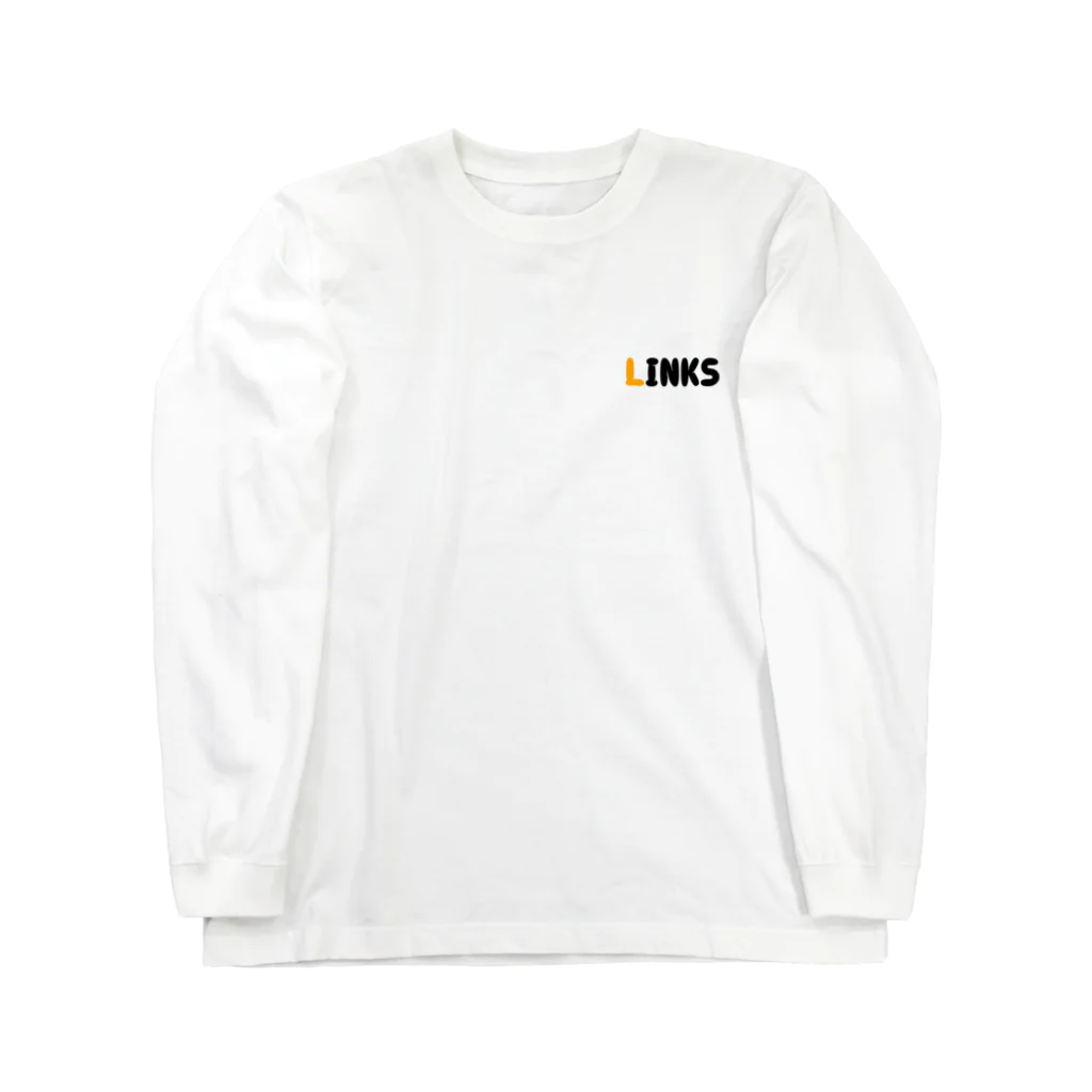 LINKSのLINKS コロナに負けるなロングTシャツ ロングスリーブTシャツ