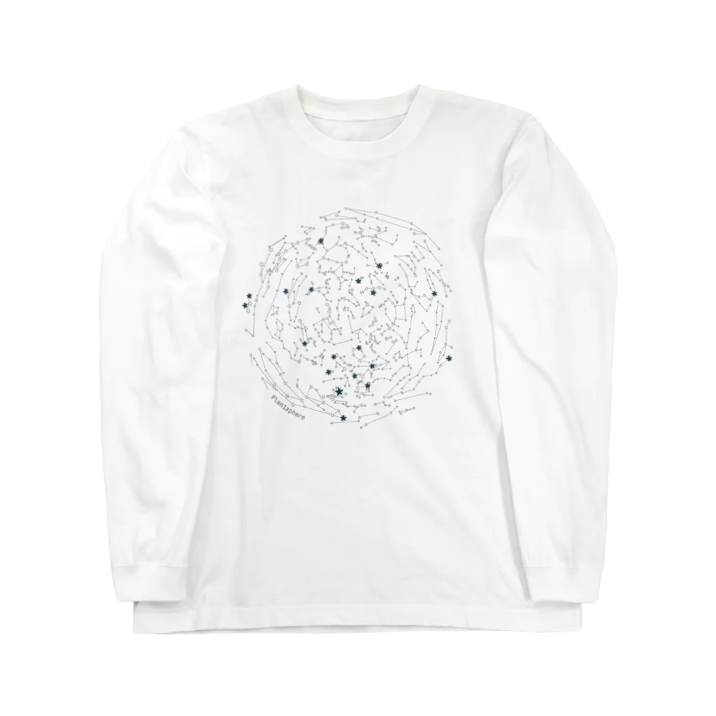 ShikakuSankakuの星座早見盤 Long Sleeve T-Shirt