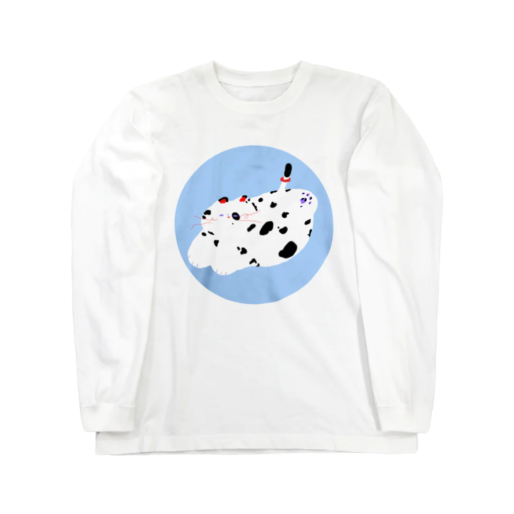 NEKOGASUKINAHITO-ねこがすきなひと-のねこのポンズちゃん ロングスリーブTシャツ