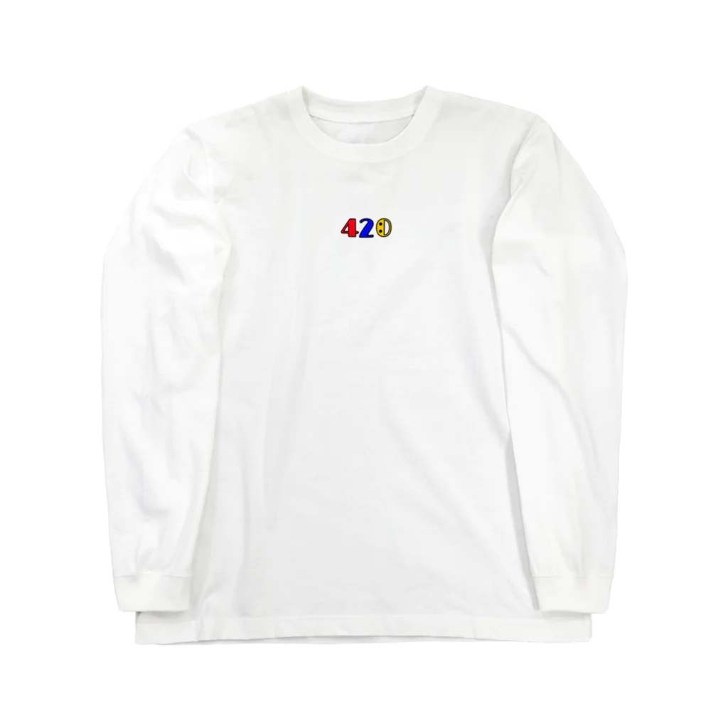 nikotyan420の420 Long Sleeve T-Shirt