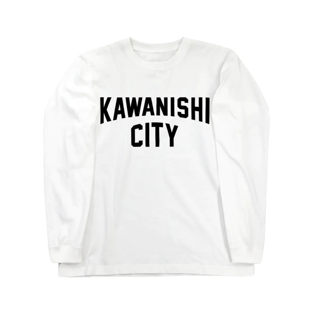 JIMOTOE Wear Local Japanの川西市 KAWANISHI CITY Long Sleeve T-Shirt